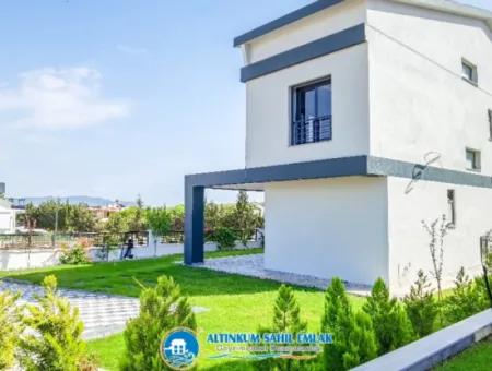 Villa For Sale In Altinkum, Didim, With Large Garden Area And Sea View