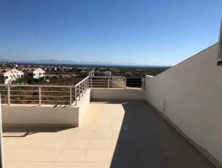 3 Bed Duplex For Sale With  Panoramic Sea View In Efeler Mahalles