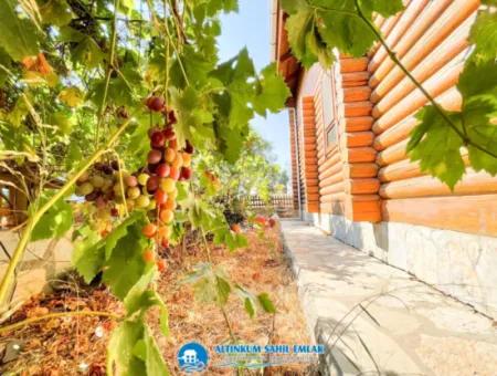 Lovely 3 Bedroom Detached Wooden House For Sale In Didim