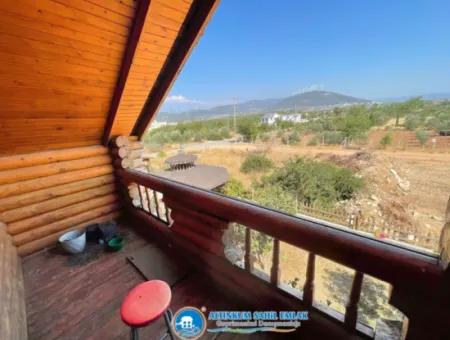 Lovely 3 Bedroom Detached Wooden House For Sale In Didim