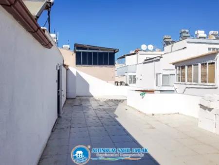 Didim, 500 M To Altinkum Beach, Large Maisonette Apartment For Sale