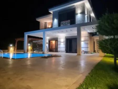 Stunning Sea View Detached Villa For Sale In Didim