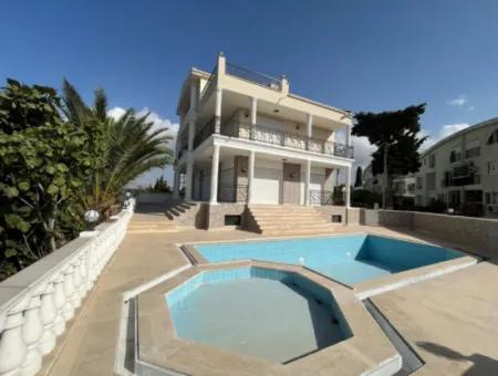 5 Bedroom Detached Villa With Seaview In Mavişehir Didim