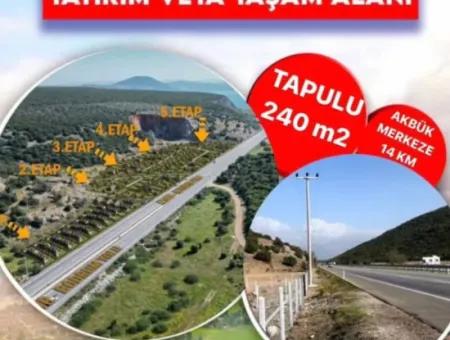 Land For Sale 480 Sqm In Bafa Lake Area