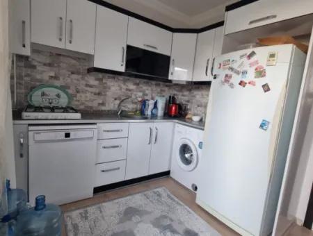 2 1 Separate Kitchen Apartment For Sale In Didim Efeler Neighborhood