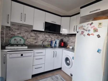 2 1 Separate Kitchen Apartment For Sale In Didim Efeler Neighborhood