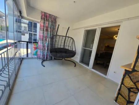 Unmissable Opportunity In Altinkum 2 1 Apartment! Walking Distance To The Beach | In A Complex With A Pool | Fully Furnished | No Cost | Ground Floor