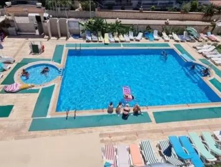 For Sale 1 Bedroom Aartment In Aegean Alm Complex In Altınkum Didim