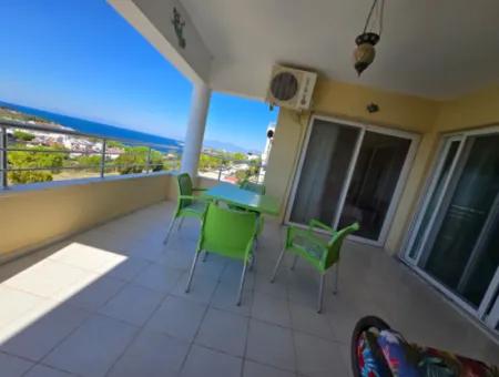 Sea View 3 Bedroom Duplex For Sale In Royal Blue Complex In Mavişehir Didim