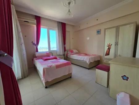 Sea View 3 Bedroom Duplex For Sale In Royal Blue Complex In Mavişehir Didim