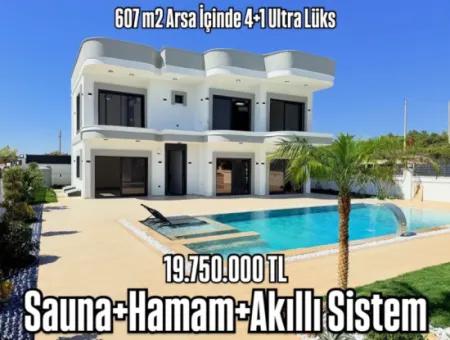 Ultra Luxury Detached 4 1 Villa For Sale In Didim Seyrentepe