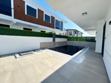 3 1 Modern Detached Entrance Villa With Pool For Sale In Didim Hisar District