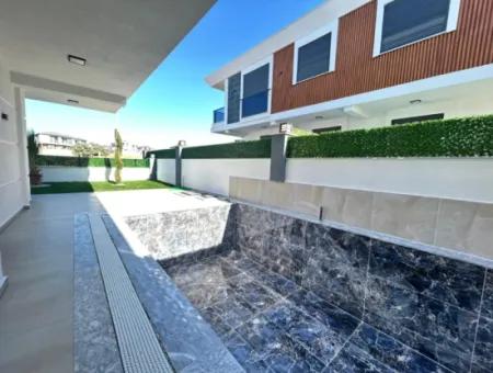 3 1 Modern Detached Entrance Villa With Pool For Sale In Didim Hisar District