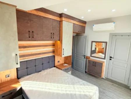 3 1 Furnished Villa For Sale In Aydın Didim Hisar, Corner Pool, Close To The Sea