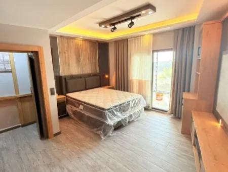 3 1 Furnished Villa For Sale In Aydın Didim Hisar, Corner Pool, Close To The Sea