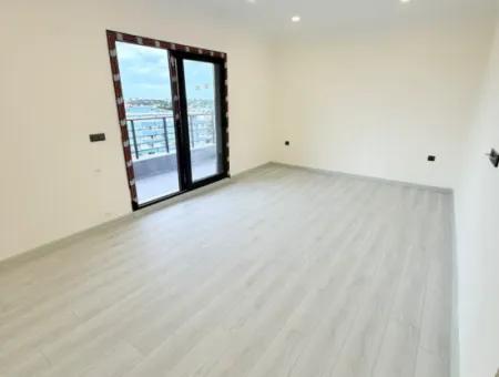 Zero Duplex With Sea View Elevator In Aydın Didim Efeler With 3 1 Separate Kitchen In A Pool Site