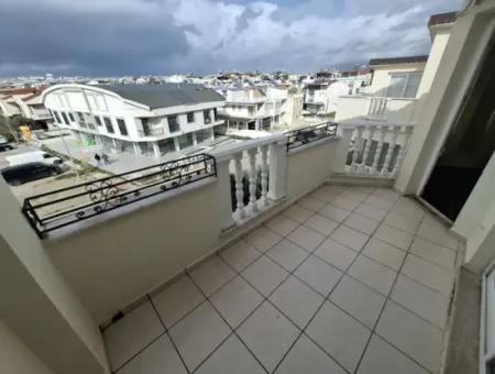 Fully Furnished 2 Bedroom Duplex In A Complex With Pool For Sale In Aydın Didim Efeler