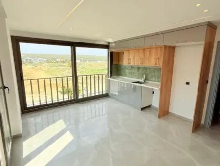 2 1 Brand New Spacious Flat In A Pool Site For Sale In Didim Cumhuriyet Neighborhood