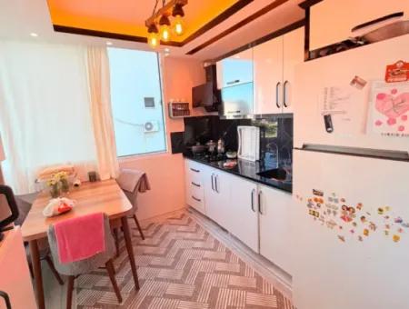 1 1 Separate Kitchen View Apartment For Sale In Didim Cumhuriyet District!