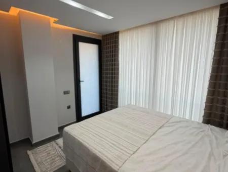 Furnished 3+1 Villa For Sale In A Gated Complex With Pool In Didim Efeler