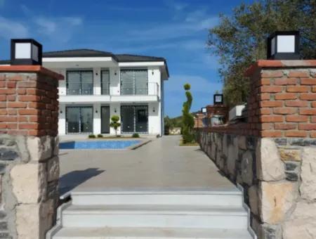 For Sale Four Bedroom Detached Villa In Yeşiltepe Didim