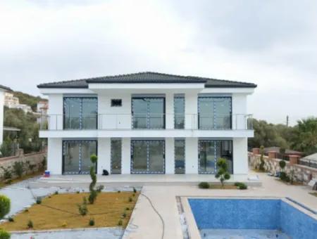 For Sale Four Bedroom Detached Villa In Yeşiltepe Didim