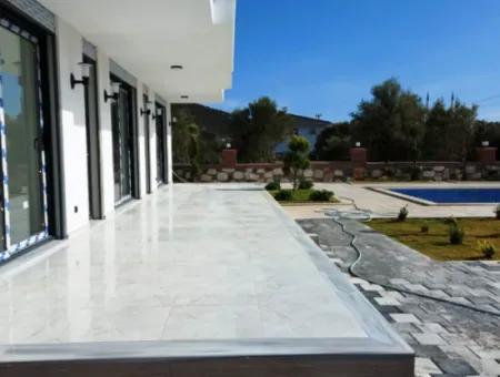 For Sale Four Bedroom Detached Villa In Yeşiltepe Didim