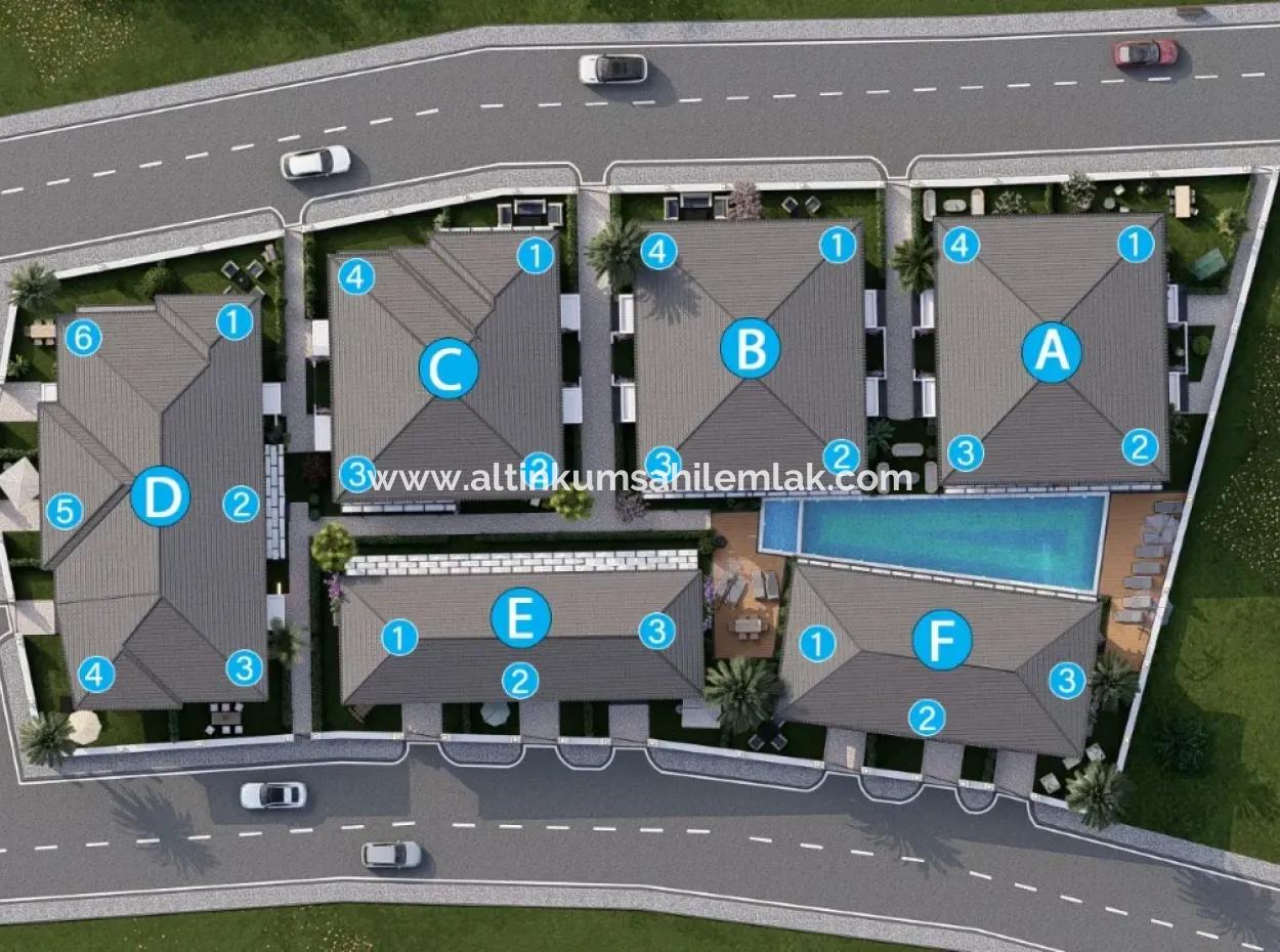 Didim Mavişehirde Uygun Fiyata  Satılık 3+1 Ve 4+1 Havuzlu Villalar