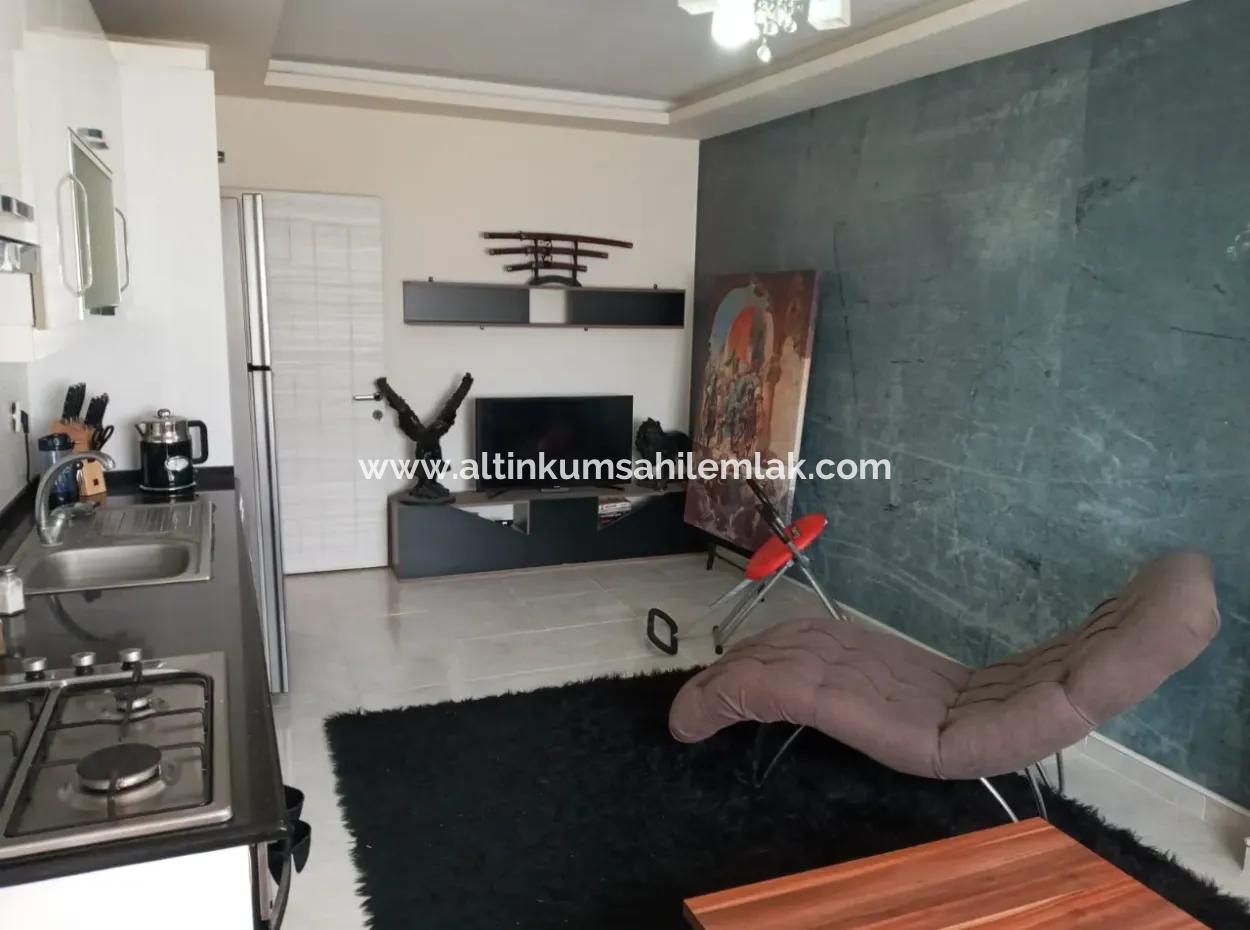 Didim Cumhuriyet Mahallesinde Site İçinde Satılık 1+1 Ful Eşyalı Daire