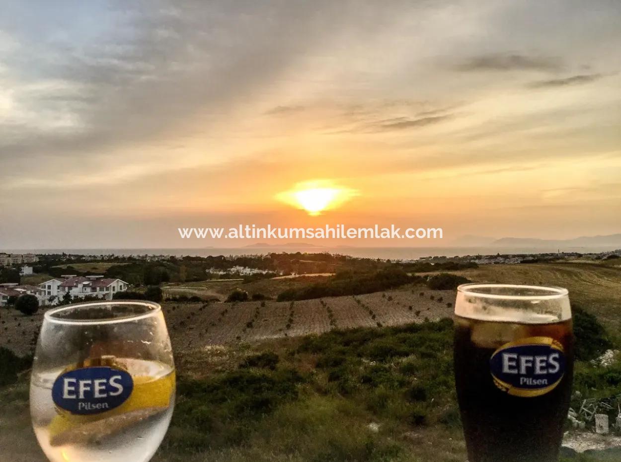 Didimde Agean Heights 3 Sitesinde Acil Satılık Deniz Manzaralı 3+1 Yazlık Dubleks