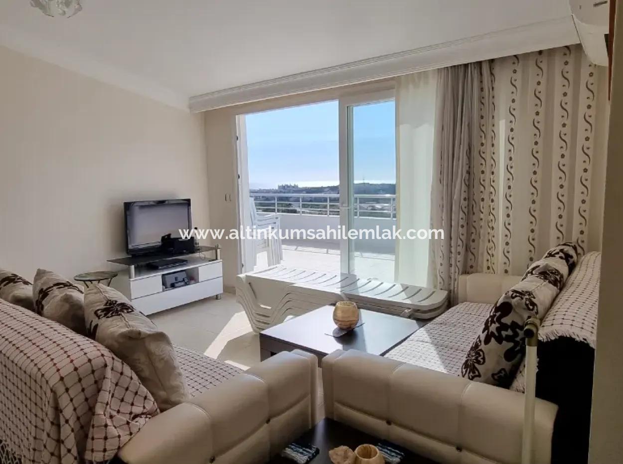 Didimde Agean Heights 3 Sitesinde Acil Satılık Deniz Manzaralı 3+1 Yazlık Dubleks