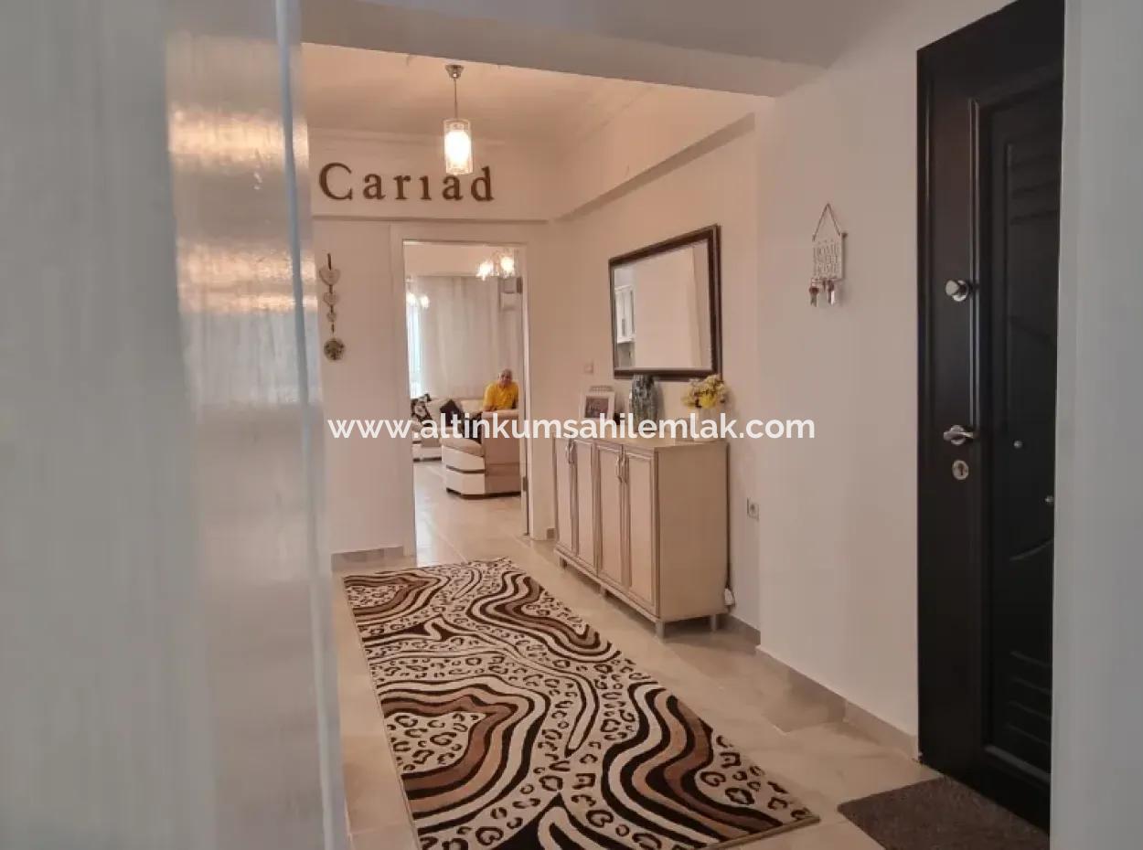 Didim Altınkum Çamlık Mahallesinde Satılık 3+1 Eşyalı Daire