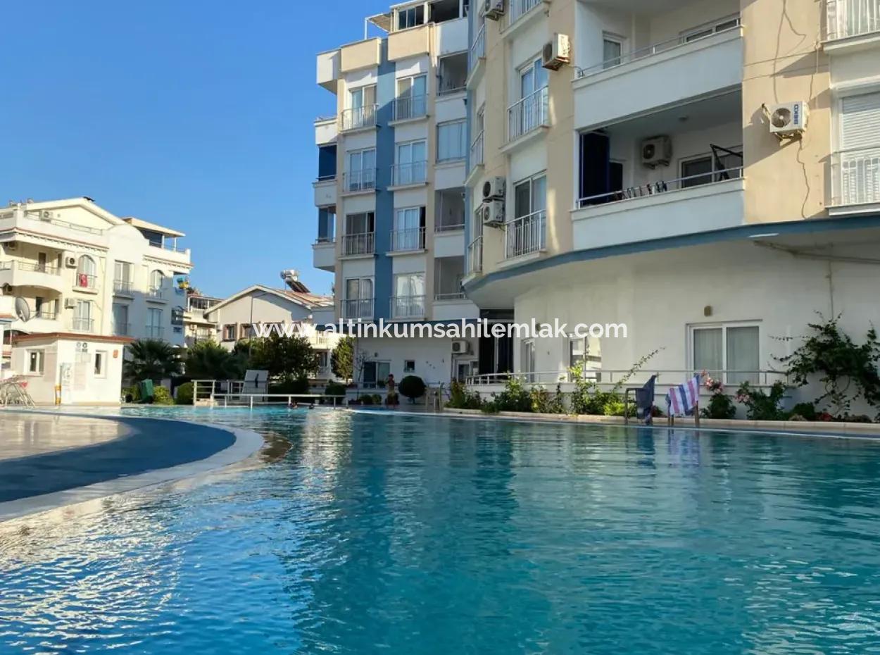 Didim Hisar Mahallesi Blue View Sitesinde Satılık Havuzlu  3+1 Dubleks