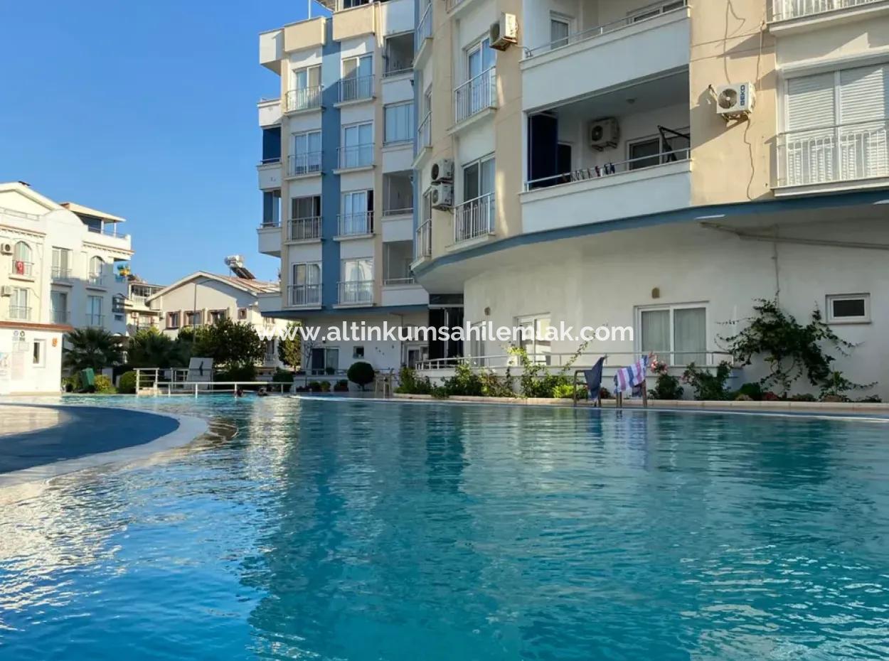 Didim Hisar Mahallesi Blue View Sitesinde Satılık Havuzlu  3+1 Dubleks