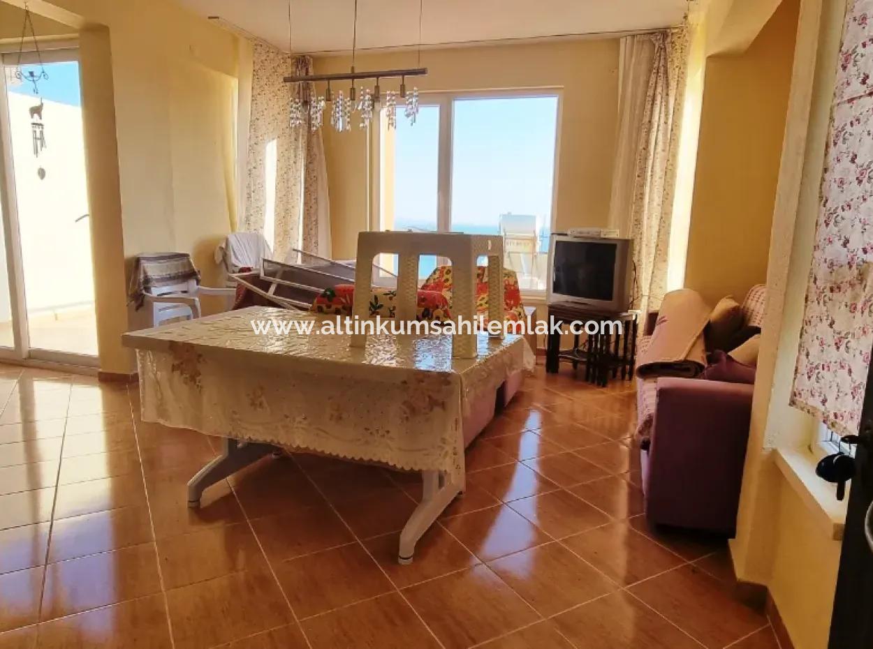 Didim Akbükte Satılık Deniz Manzaralı 3+1 Yazlık Villa