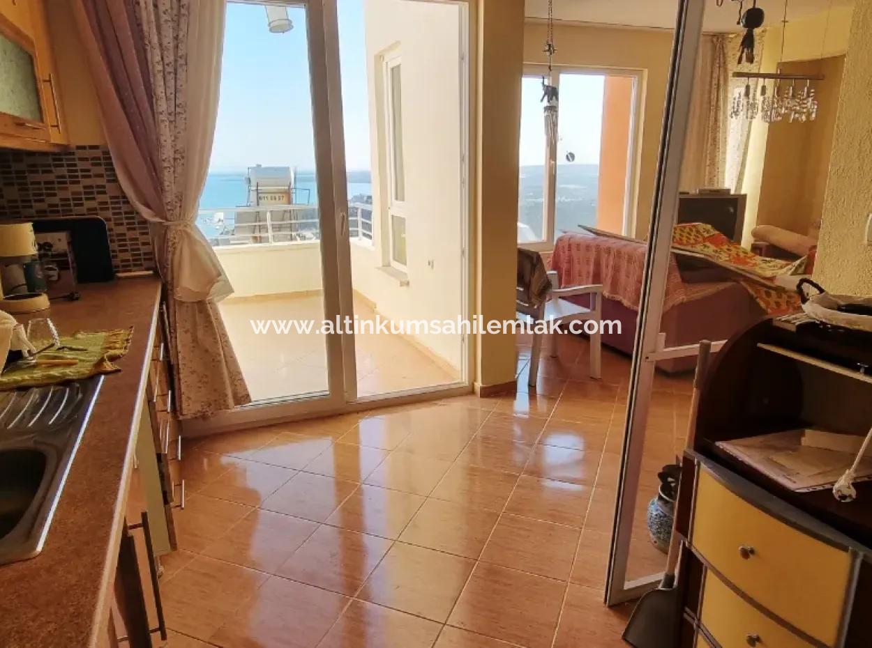 Didim Akbükte Satılık Deniz Manzaralı 3+1 Yazlık Villa