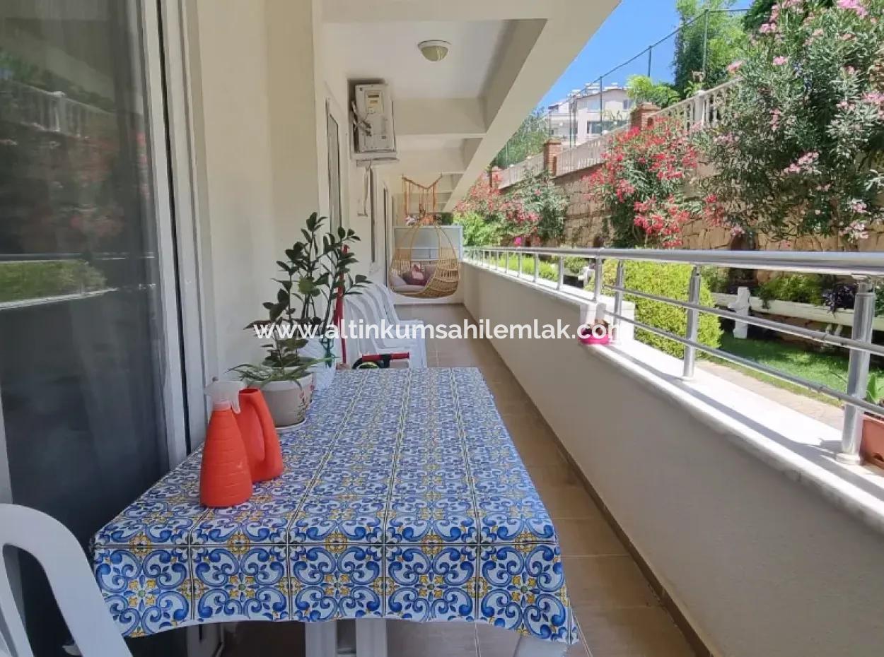 Didim Altınkum Club Agean Sitesinde Satılık 2+1 Köşe Başı Eşyalı Daire