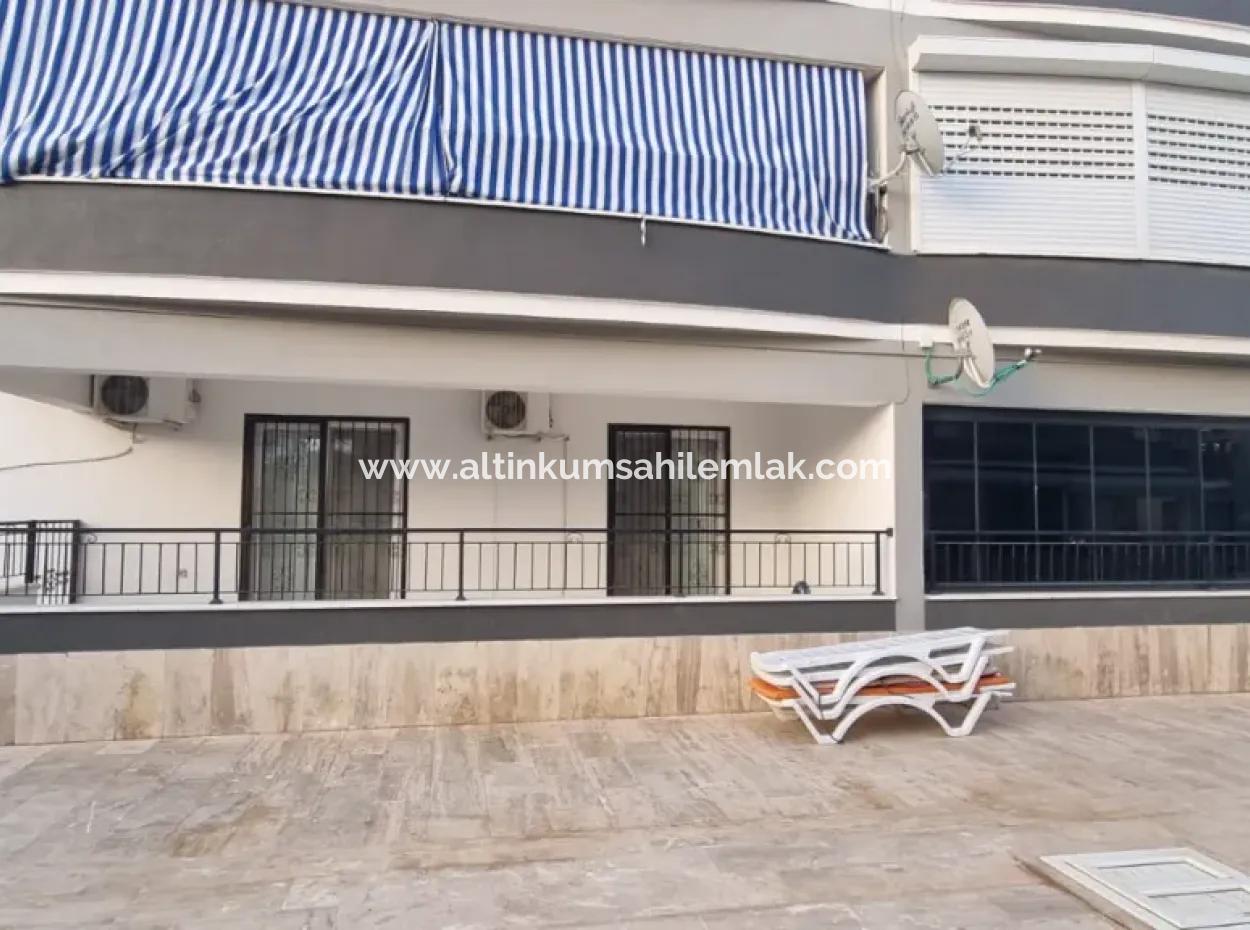 Altinkumda Site İçerisinde Denize 400M 3+1 Eşyalı Daire