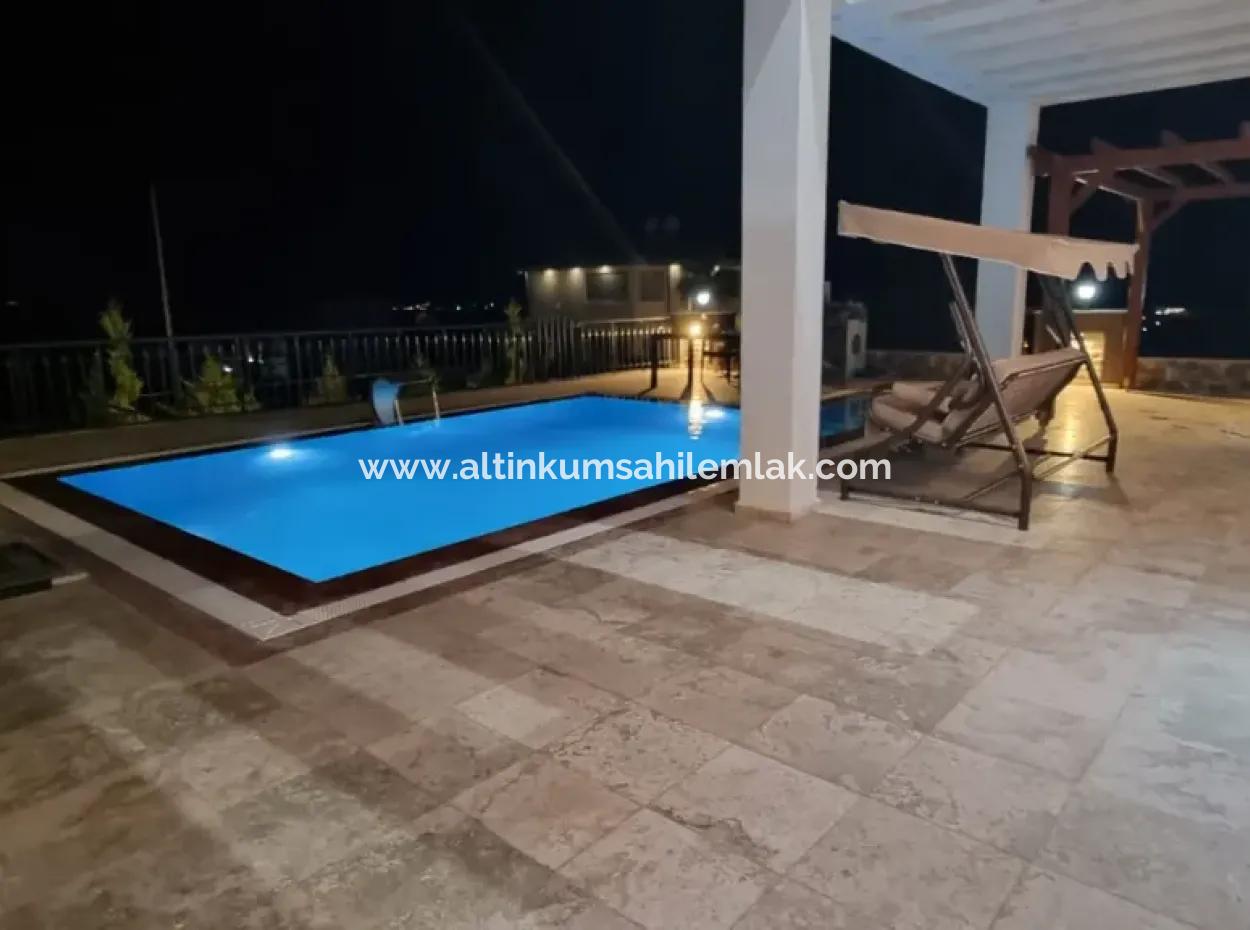 Didimde Satılık Deniz Manzaralı Mobilyalı Lüks Malikhane