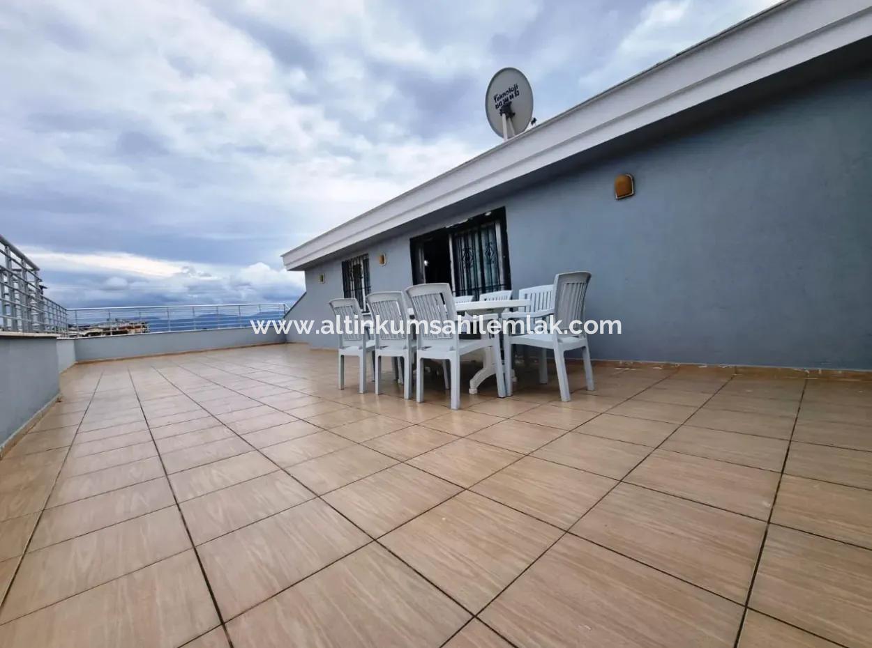 Didim Altınkum Mahallesinde Site İçerisinde Satılık 4+1 Eşyalı Dubleks