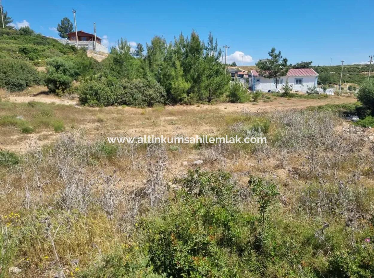 Didim Seyrantepe Mevkisinde Satılık Uygun Fiyata 600 M2 İmarlı Kelepir Villa Arsa