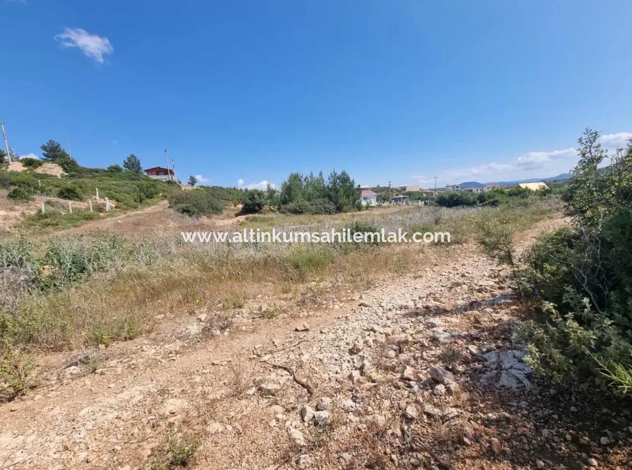 Didim Seyrantepe Mevkisinde Satılık Uygun Fiyata 600 M2 İmarlı Kelepir Villa Arsa