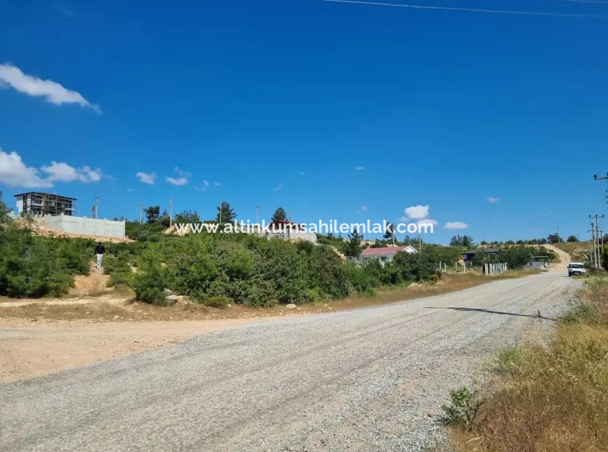 Didim Seyrantepe Mevkisinde Satılık Uygun Fiyata 600 M2 İmarlı Kelepir Villa Arsa