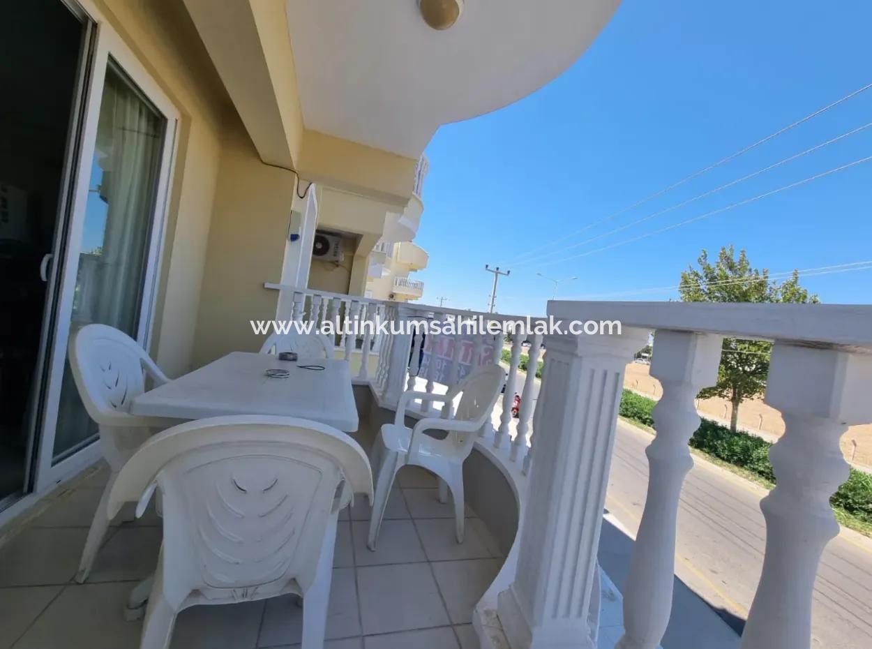 Didim Altınkum Çamlık Mahallesinde Plaja Yakın Satılık Havuzlu Sitede 2+1 Daire