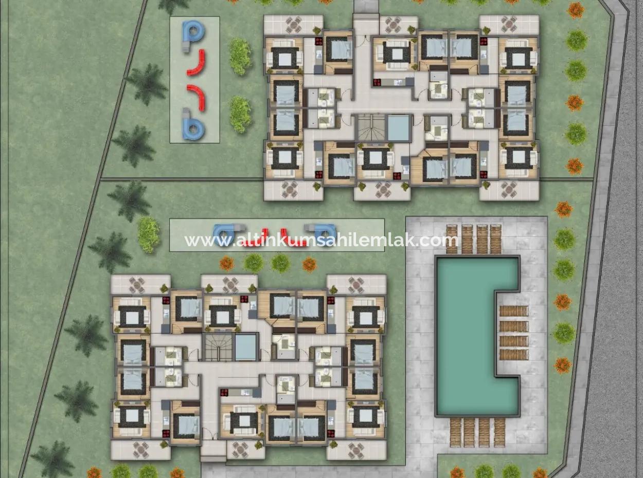 Didim Ak-Yeniköy Projeden Satılık 1+1 2+1 Yatırımlık Daireler
