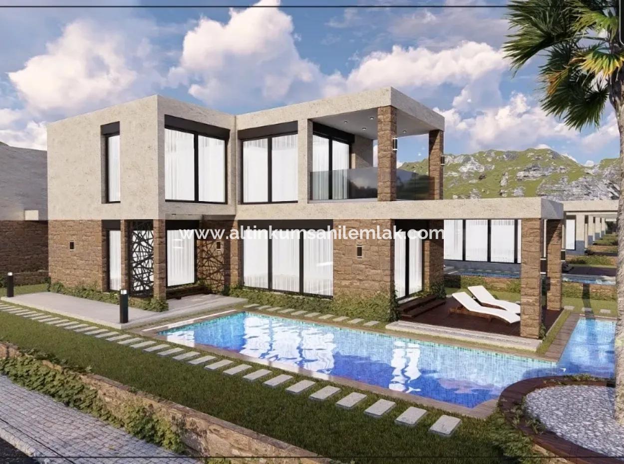 Didim Yeşiltepede Projeden Satılık Lüks Müstakil Villa