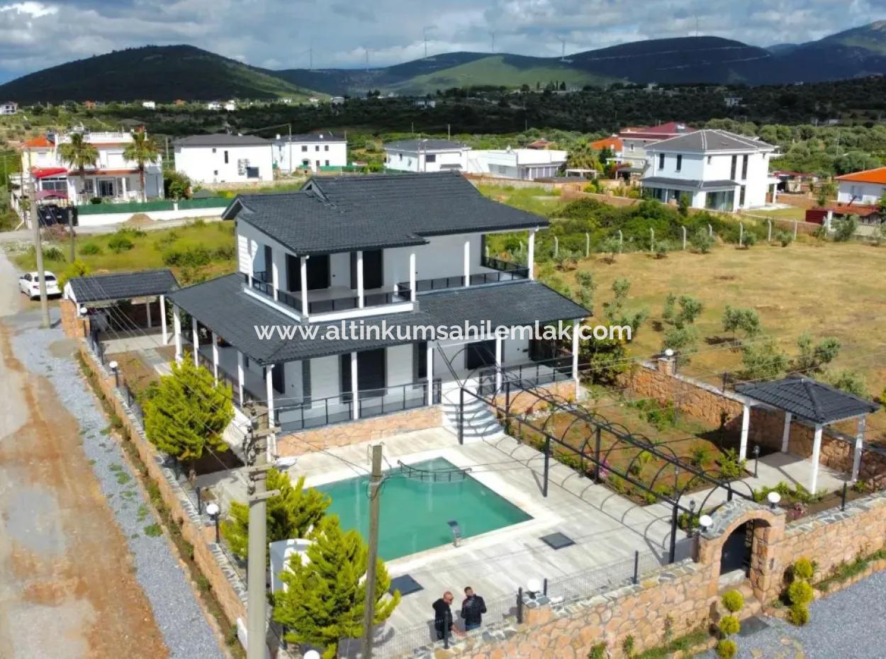 Kelepir Fiyata Didim Yeşiltepe'de Satılık Müstakil Havuzlu 3+1 Villa