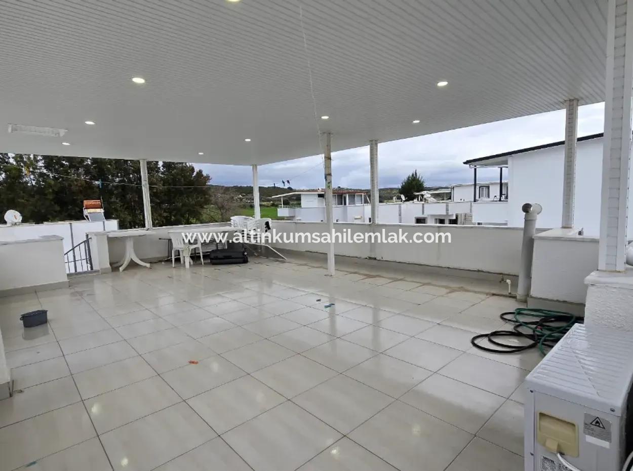 Didim Mavişehirde Satılık Yazlık Bahçeli Dubleks