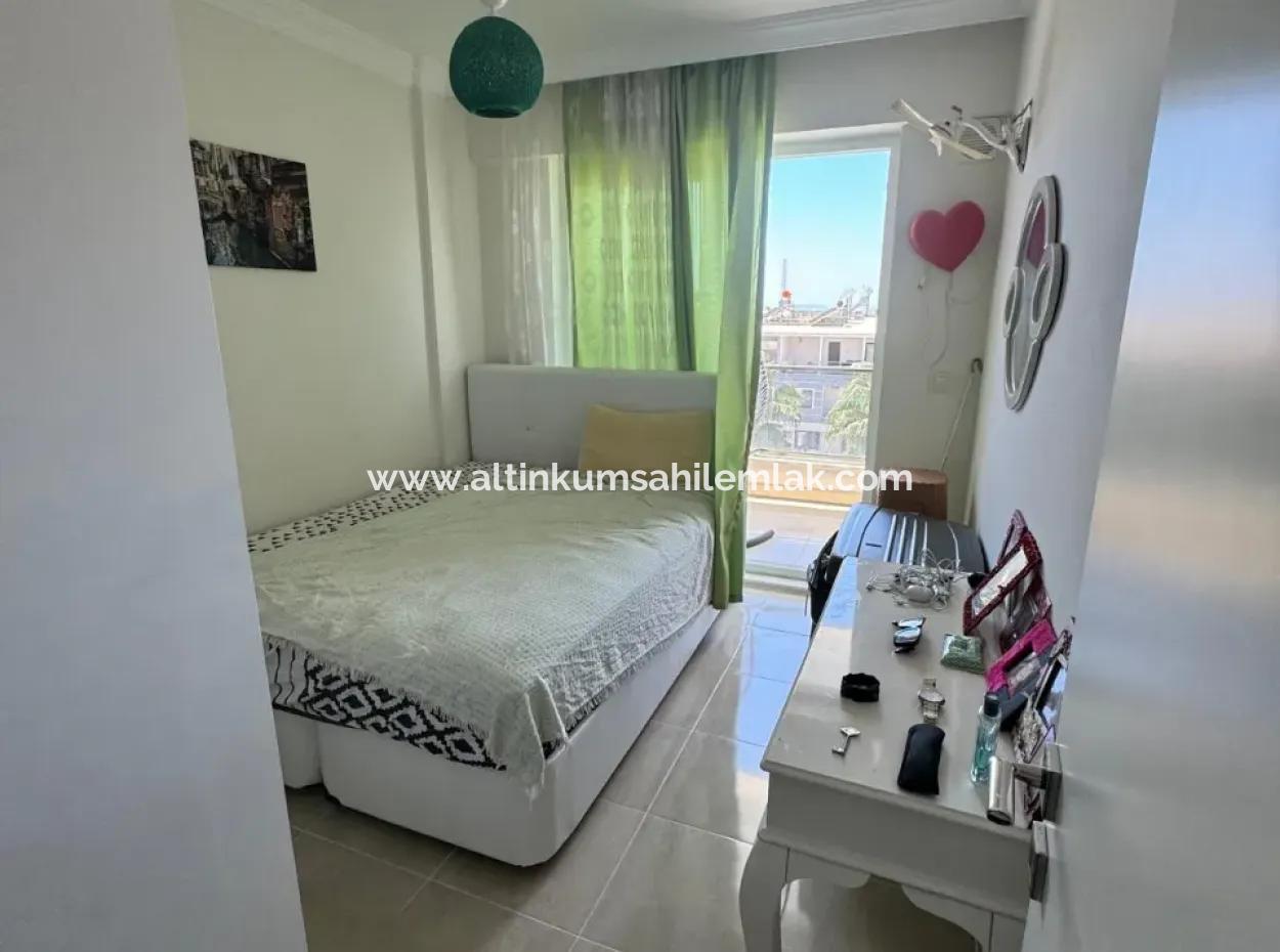 Blue Marin 3 Sitesinde Satılık 2+1 Deniz Manzaralı Eşyalı Daire