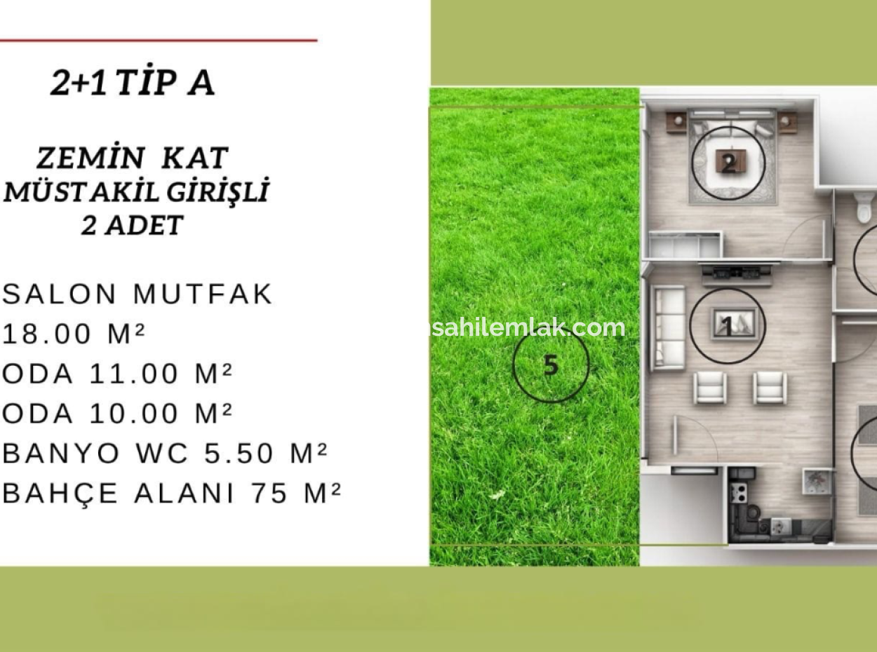 Didimde Projeden Satılık Daire Ve Dubleksler